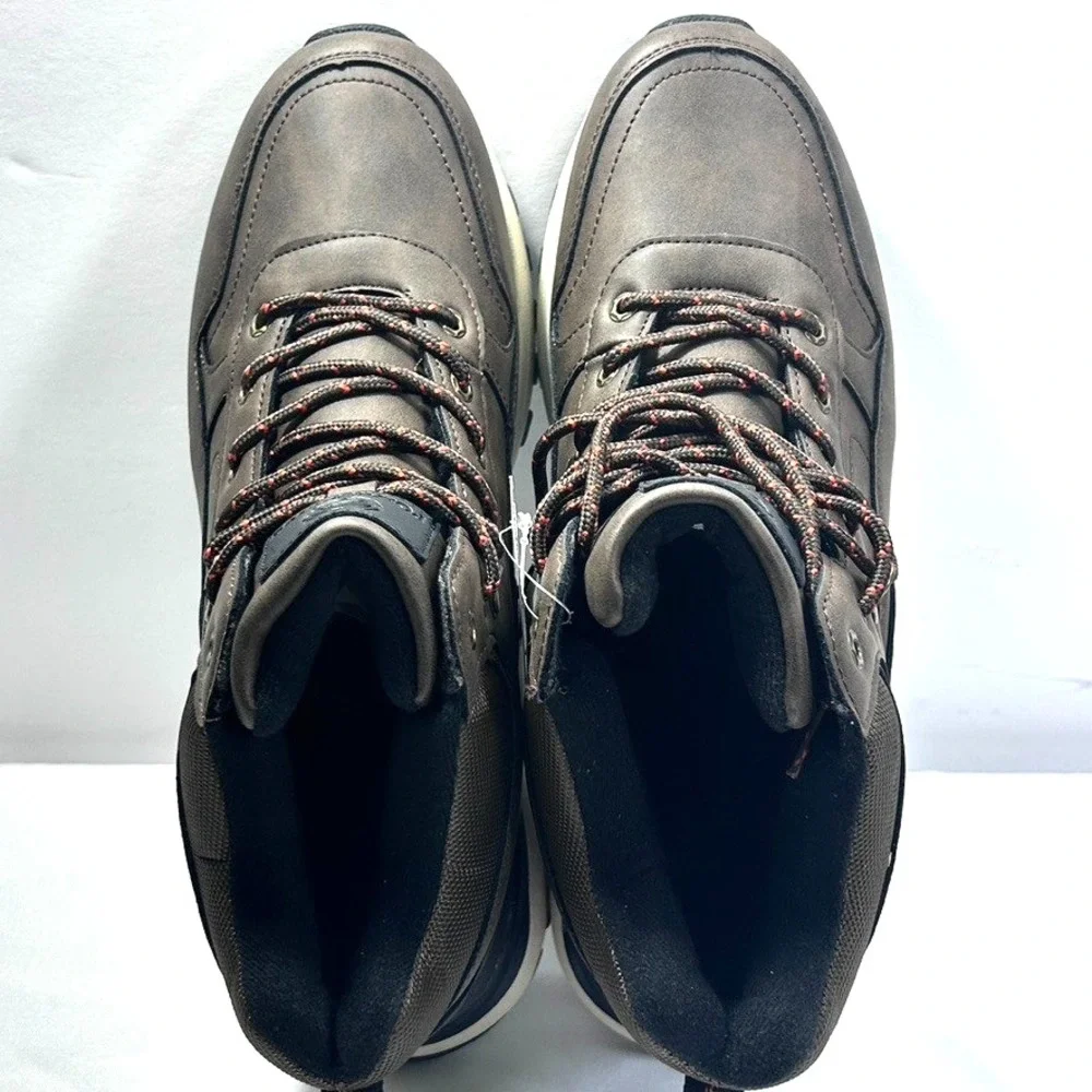POLAR RANGE Men's Vulcan Winter Boots Waterproof Hiking Brown US 12 - No Box‎